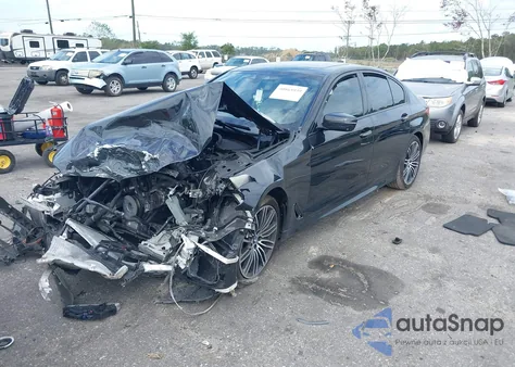 2018 BMW 540I из США, поврежденный, VIN WBAJE5C51JG917867